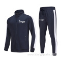 New Stylish Plain Polyester Sweatsuit Tracksuit With Stripe